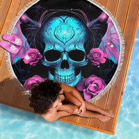 Fairy Skull Beach Blanket The Good Girl In Me Got Tired Of The Bullshit - Wonder Print Shop