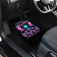 Fairy Skull Car Mats The Good Girl In Me Got Tired Of The Bullshit - Wonder Print Shop
