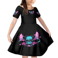 Fairy Skull Family Matching Mermaid Dress and Hawaiian Shirt The Good Girl In Me Got Tired Of The Bullshit - Wonder Print Shop
