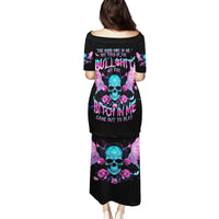 Fairy Skull Family Matching Puletasi and Hawaiian Shirt The Good Girl In Me Got Tired Of The Bullshit - Wonder Print Shop