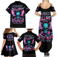 Fairy Skull Family Matching Summer Maxi Dress and Hawaiian Shirt The Good Girl In Me Got Tired Of The Bullshit - Wonder Print Shop