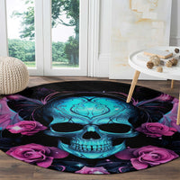 Fairy Skull Round Carpet The Good Girl In Me Got Tired Of The Bullshit