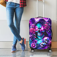Fairy Skull Luggage Cover The Good Girl In Me Got Tired Of The Bullshit - Wonder Print Shop