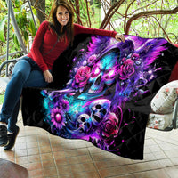 Fairy Skull Quilt The Good Girl In Me Got Tired Of The Bullshit - Wonder Print Shop