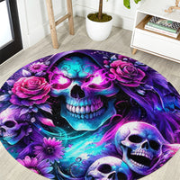 Fairy Skull Round Carpet The Good Girl In Me Got Tired Of The Bullshit