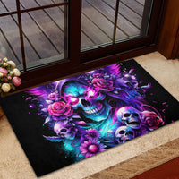 Fairy Skull Rubber Doormat The Good Girl In Me Got Tired Of The Bullshit - Wonder Print Shop