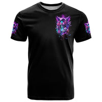 Fairy Skull T Shirt The Good Girl In Me Got Tired Of The Bullshit - Wonder Print Shop