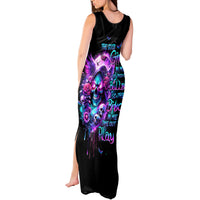 Fairy Skull Tank Maxi Dress The Good Girl In Me Got Tired Of The Bullshit - Wonder Print Shop