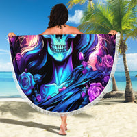 Queen Skull Beach Blanket Bitch I'm The Fucking Queen - Wonder Print Shop