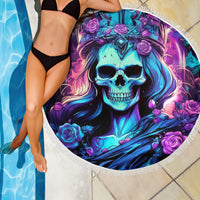 Queen Skull Beach Blanket Bitch I'm The Fucking Queen - Wonder Print Shop