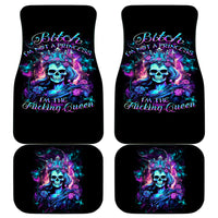Queen Skull Car Mats Bitch I'm The Fucking Queen - Wonder Print Shop