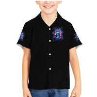 Queen Skull Family Matching Mermaid Dress and Hawaiian Shirt Bitch I'm The Fucking Queen - Wonder Print Shop