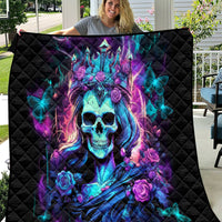 Queen Skull Quilt Bitch I'm The Fucking Queen - Wonder Print Shop