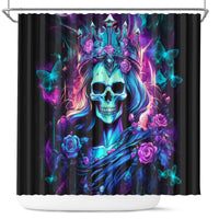 Queen Skull Shower Curtain Bitch I'm The Fucking Queen