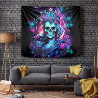 Queen Skull Tapestry Bitch I'm The Fucking Queen - Wonder Print Shop