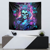 Queen Skull Tapestry Bitch I'm The Fucking Queen - Wonder Print Shop