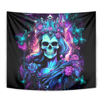Queen Skull Tapestry Bitch I'm The Fucking Queen - Wonder Print Shop