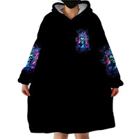 Queen Skull Wearable Blanket Hoodie Bitch I'm The Fucking Queen - Wonder Print Shop