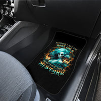 Flame Girl Skull Car Mats Assuming I Was Like Most Girls Was Your First Mistake - Wonder Print Shop