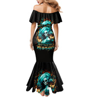 Flame Girl Skull Mermaid Dress Assuming I Was Like Most Girls Was Your First Mistake - Wonder Print Shop