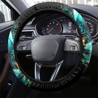 Flame Girl Skull Steering Wheel Cover Assuming I Was Like Most Girls Was Your First Mistake - Wonder Print Shop