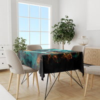 Flame Girl Skull Tablecloth Assuming I Was Like Most Girls Was Your First Mistake - Wonder Print Shop