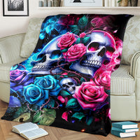 Couple Skull Blanket I Could Be Your Best Friend Or Your Worst Fucking Enemy