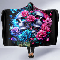 Couple Skull Hooded Blanket I Could Be Your Best Friend Or Your Worst Fucking Enemy