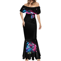 Couple Skull Mermaid Dress I Could Be Your Best Friend Or Your Worst Fucking Enemy - Wonder Print Shop
