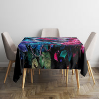 Couple Skull Tablecloth I Could Be Your Best Friend Or Your Worst Fucking Enemy - Wonder Print Shop