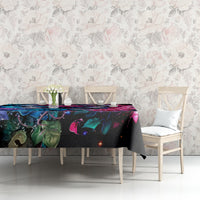 Couple Skull Tablecloth I Could Be Your Best Friend Or Your Worst Fucking Enemy - Wonder Print Shop
