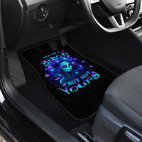 Skull Girl Car Mats Yes I'm A Bitch But Not Yours - Wonder Print Shop