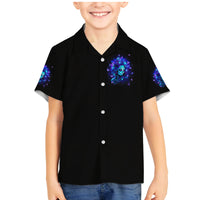 Skull Girl Family Matching Mermaid Dress and Hawaiian Shirt Yes I'm A Bitch But Not Yours - Wonder Print Shop