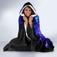 Skull Girl Hooded Blanket Yes I'm A Bitch But Not Yours