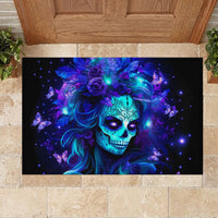 Skull Girl Rubber Doormat Yes I'm A Bitch But Not Yours - Wonder Print Shop