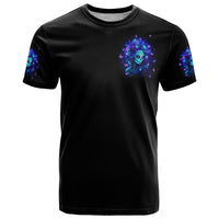 Skull Girl T Shirt Yes I'm A Bitch But Not Yours - Wonder Print Shop