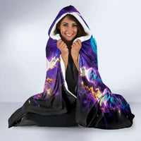Witch Skull Hooded Blanket Wake Up Beasuty I't Time To Beast