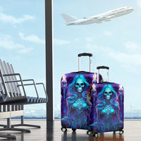 Witch Skull Luggage Cover Wake Up Beasuty I't Time To Beast - Wonder Print Shop