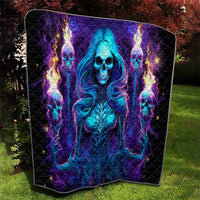 Witch Skull Quilt Wake Up Beasuty I't Time To Beast - Wonder Print Shop