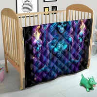 Witch Skull Quilt Wake Up Beasuty I't Time To Beast - Wonder Print Shop