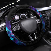 Witch Skull Steering Wheel Cover Wake Up Beasuty I't Time To Beast - Wonder Print Shop