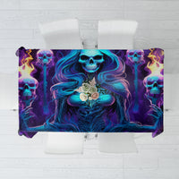Witch Skull Tablecloth Wake Up Beasuty I't Time To Beast - Wonder Print Shop