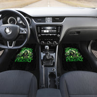 Flame Reaper Skull Car Mats I'm Not Anti Social I'm Just Not User Friendly - Wonder Print Shop