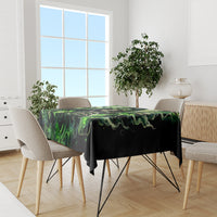 Flame Reaper Skull Tablecloth I'm Not Anti Social I'm Just Not User Friendly - Wonder Print Shop