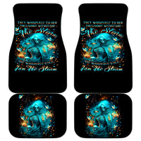 Witch Skull Car Mats She Whispered Back Iam The Storm - Wonder Print Shop