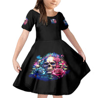 Rose Skull Family Matching Mermaid Dress and Hawaiian Shirt Assuming I Was Like Most Girls Was Your First Mistake - Wonder Print Shop