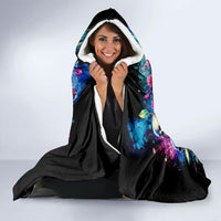 Rose Skull Hooded Blanket Assuming I Was Like Most Girls Was Your First Mistake