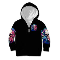 Rose Skull Kid Hoodie Assuming I Was Like Most Girls Was Your First Mistake - Wonder Print Shop