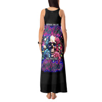 Rose Skull Tank Maxi Dress Assuming I Was Like Most Girls Was Your First Mistake - Wonder Print Shop