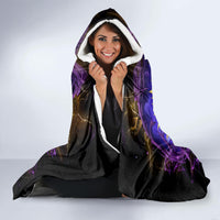 Sunflower Skull Hooded Blanket She Is Sunshine Mixed With A Little Hurricane